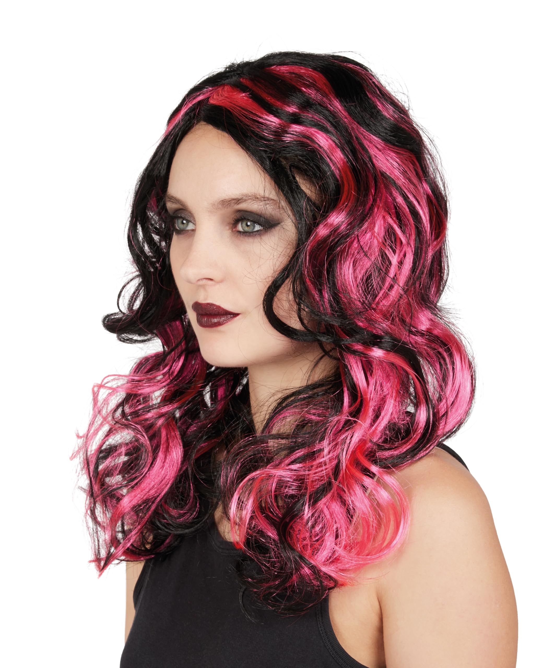 p-tit-clown-hexenper-cke-re22175-schwarz-rosa-gewellt image 2
