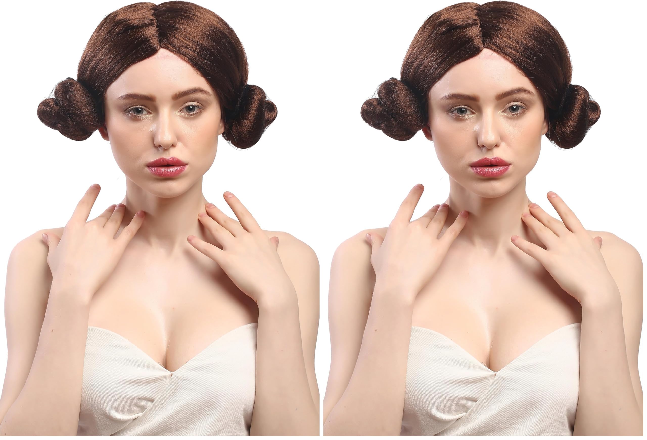 wig-me-up-9331-za33-damen-per-cke-tracht-dutts-braun-20-cm image 5