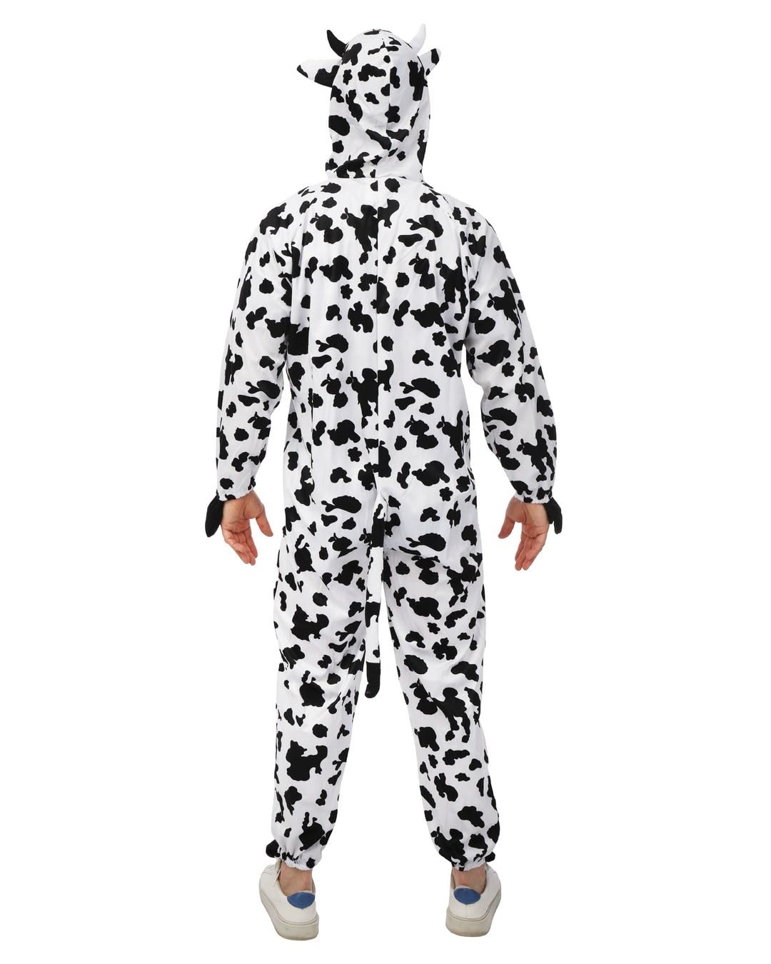 p-tit-clown-kuh-kost-m-erwachsene-unisex-overall-mit-kapuze image 3