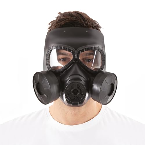 p-tit-clown-gasmaske-kost-m-erwachsene-schwarz image 6