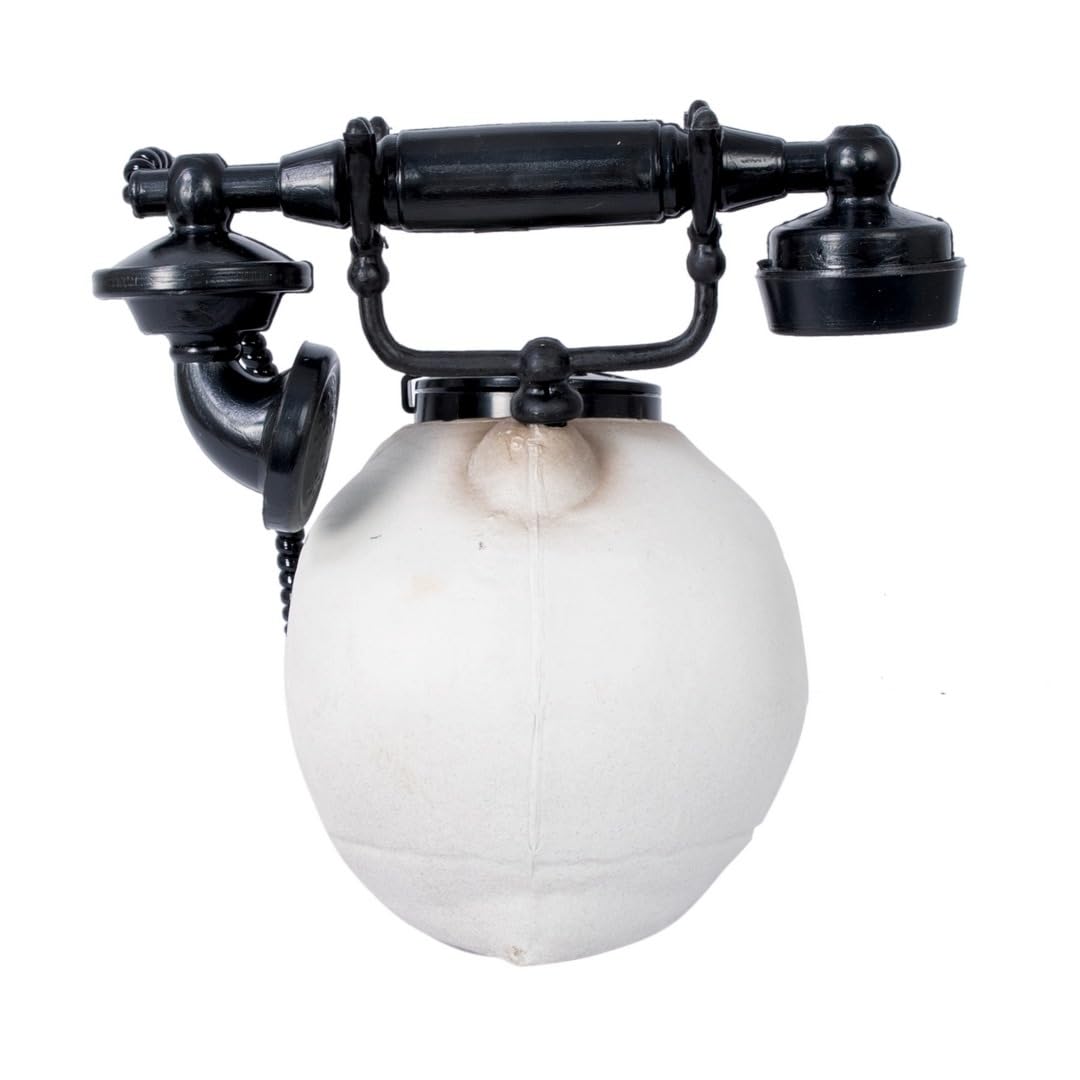 p-tit-clown-sprechender-totenkopf-mit-telefon-22x25-cm-halloween-deko-sound-lich image 3