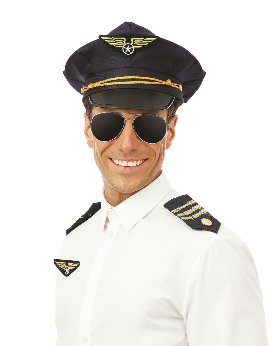 ptit-clown-66643-flugzeugpiloten-set-marineblau-schwarz image 2