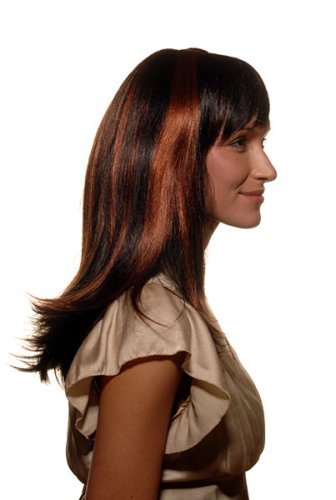 wig-me-up-sa-149-damenper-cke-lang-glatt-schwarz-mit-rotbraun-50-cm image 5