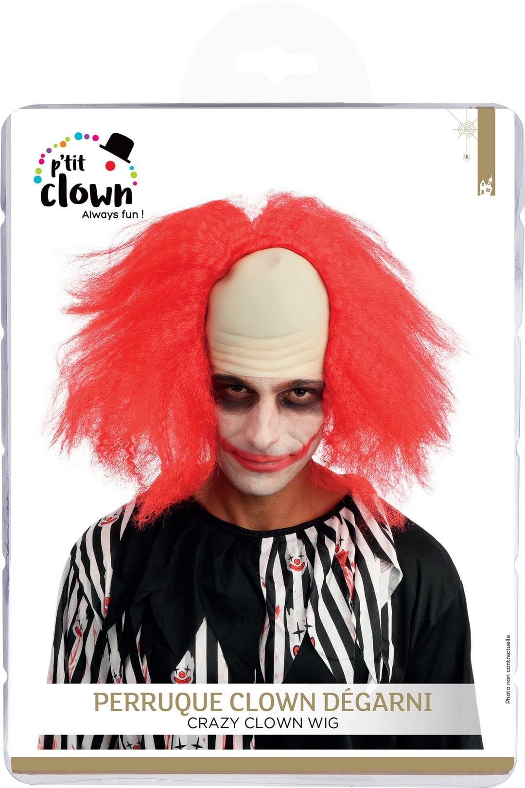 p-tit-clown-85130-clown-per-cke-rot-ohne-kleber-erwachsene image 4