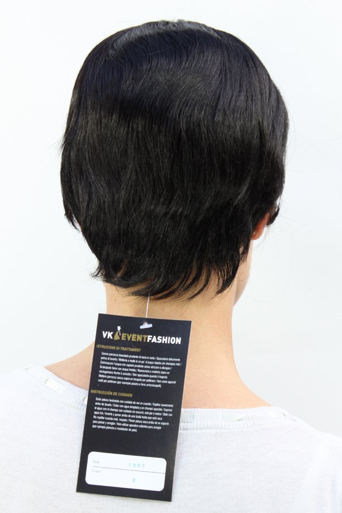 wig-me-up-1007-2-damenper-cke-kurz-page-schwarzbraun-20-cm image 4