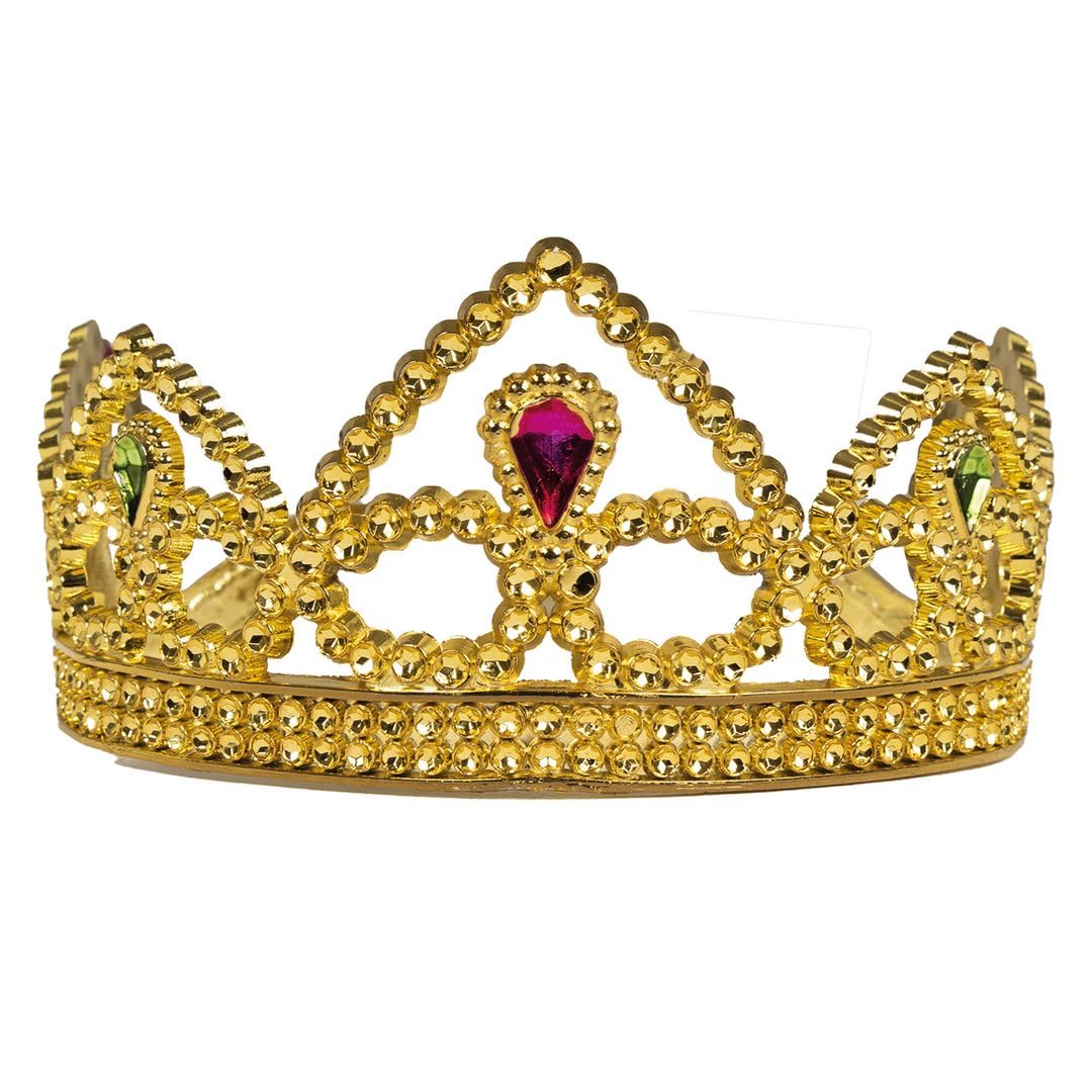 p-tit-clown-17629-prinzessinnen-diadem-gold-kunststoff-damen image 5