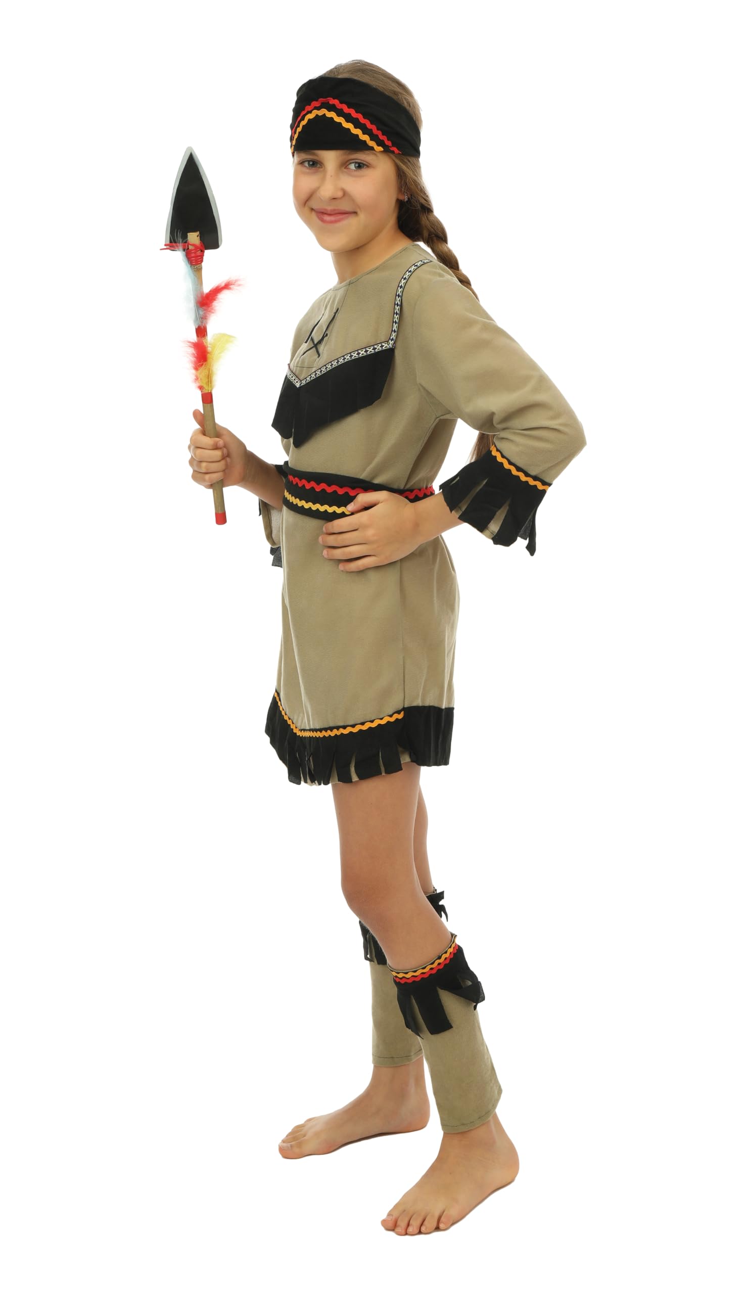 p-tit-clown-36930-indianer-waffe-38-45-cm-accessoire-mehrfarbig image 2