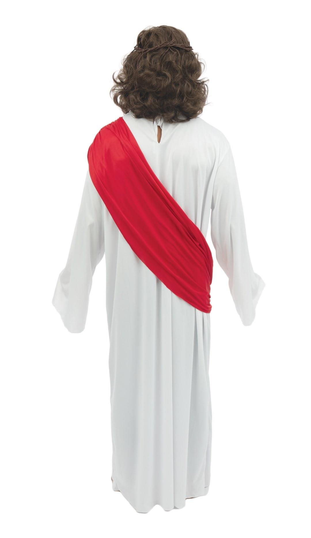 vegaoo-jesus-kost-m-erwachsene-wei-rot-robe-mit-umhang image 3
