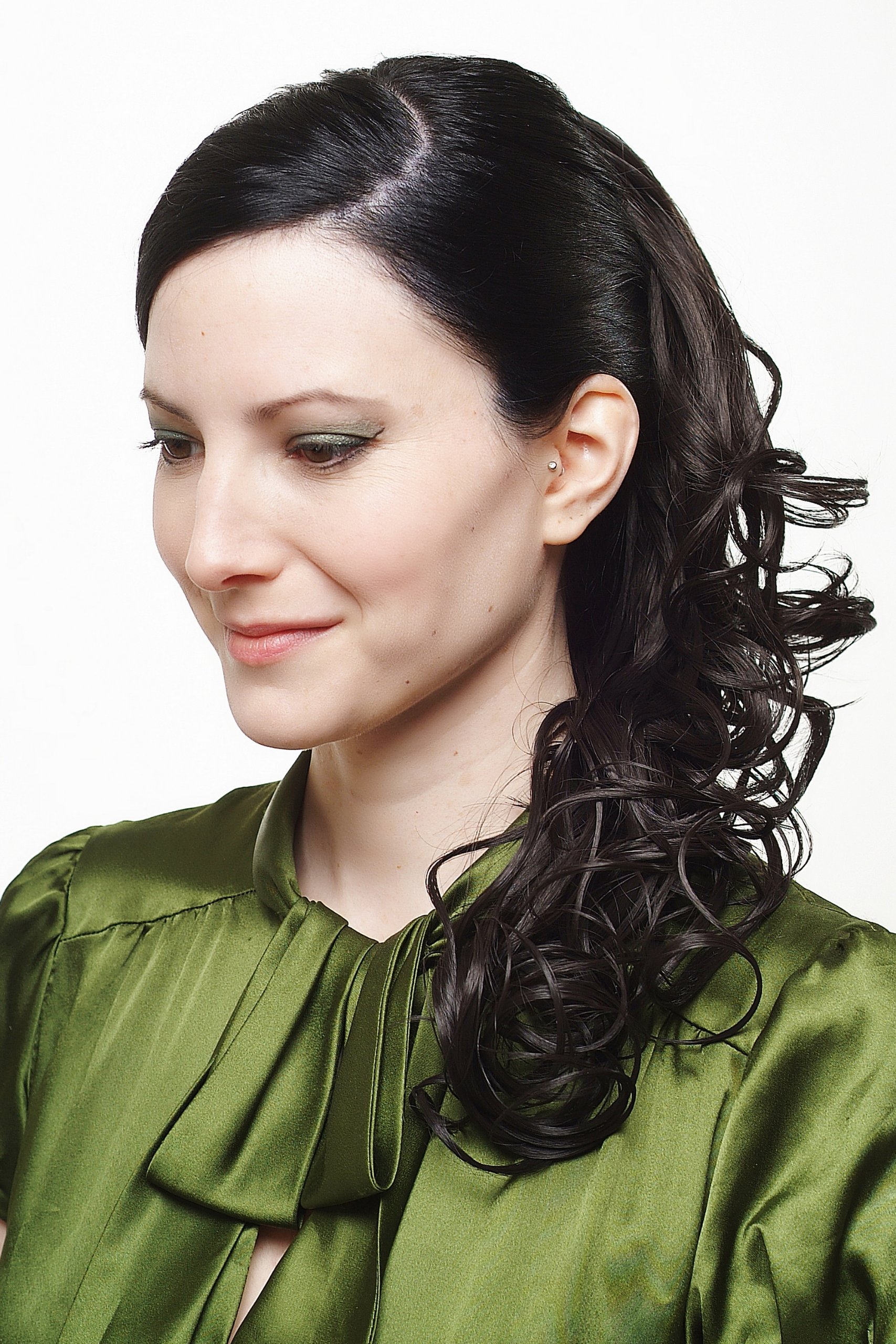 wig-me-up-sa011-2-pferdeschwanz-haarteil-locken-wetlook-schwarz-45-cm image 3