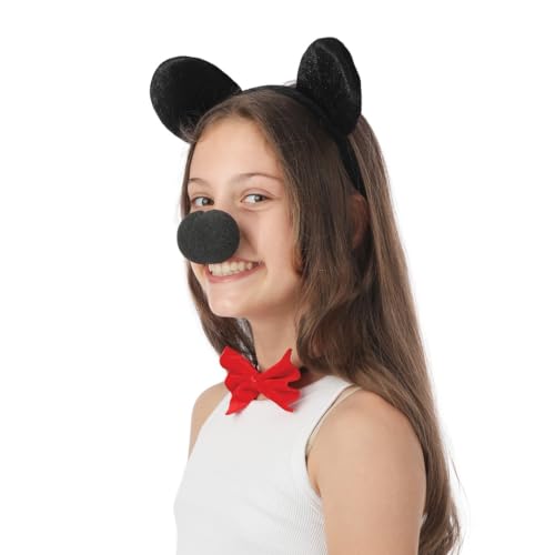 ptit-clown-14010-maus-kost-m-zubeh-r-set-f-r-erwachsene-haarreif-fliege-nase image 7