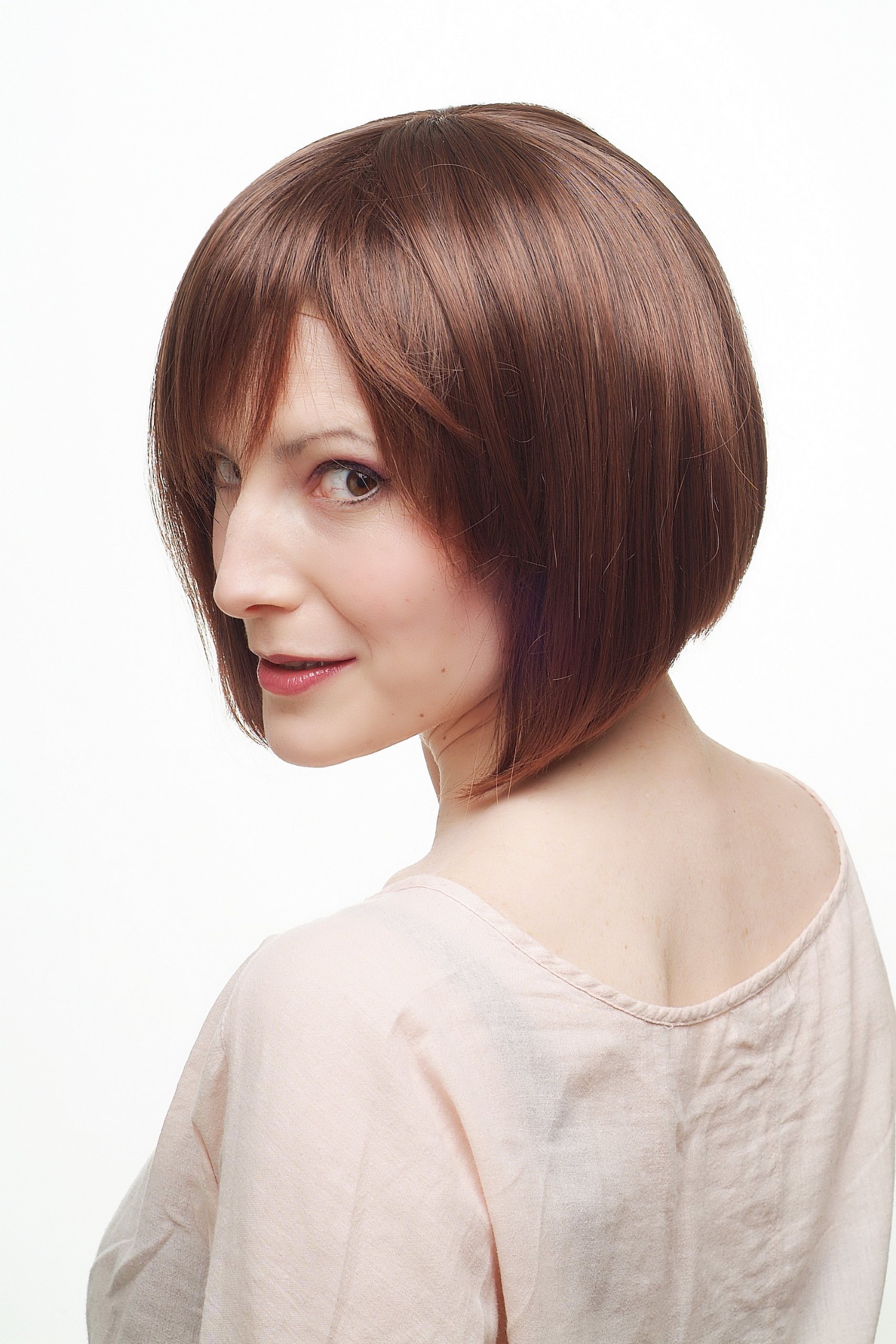 wig-me-up-2305-2t30-damenper-cke-bob-kurz-fransig-braun-mix-25-cm image 4
