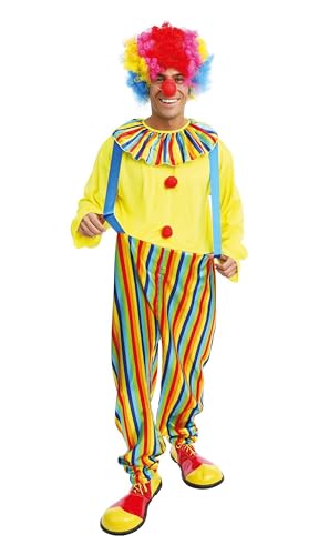 p-tit-clown-clown-kost-m-erwachsene-mehrfarbig-karneval-mottoparty image 8