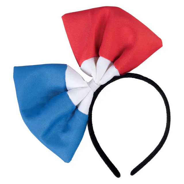 p-tit-clown-haarreif-mit-schleife-frankreich-blau-wei-rot image 1