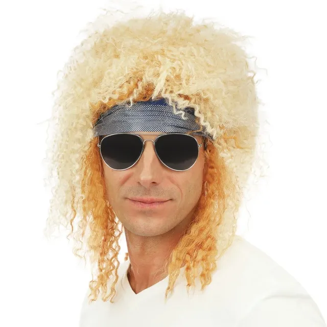 ptit-clown-23750-rockerper-cke-f-r-erwachsene-blond-mit-stirnband image 1