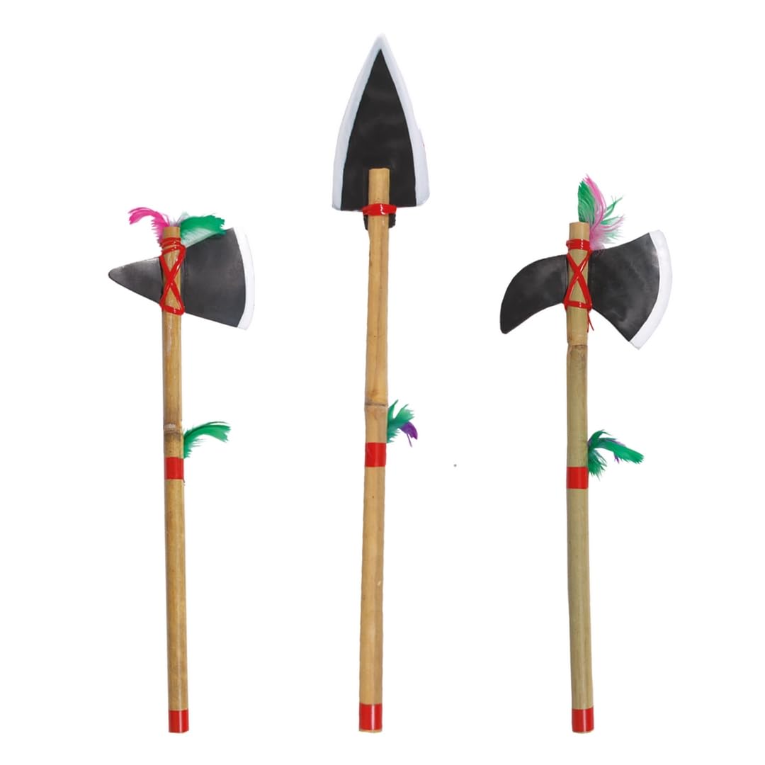 p-tit-clown-36930-indianer-waffe-38-45-cm-accessoire-mehrfarbig image 4