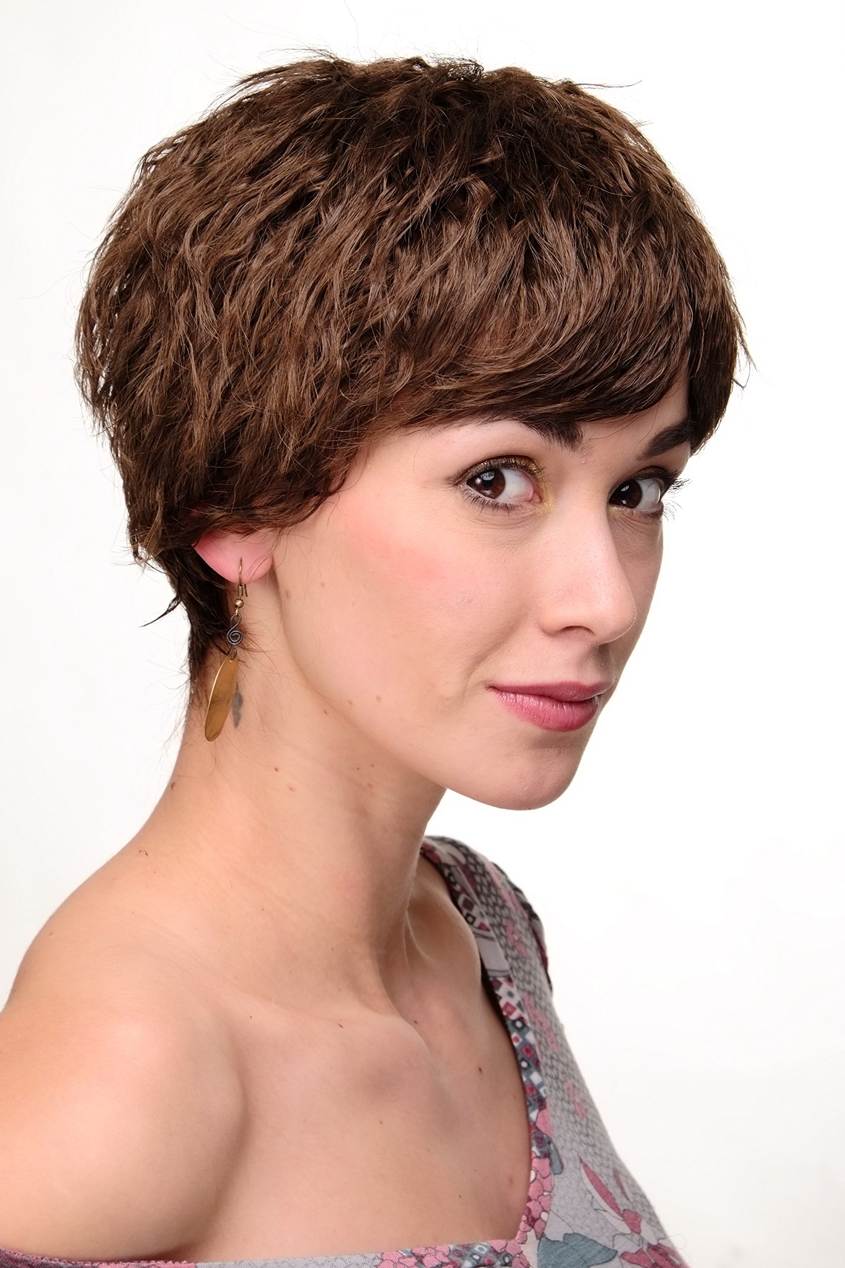 wig-me-up-wh1509-8-damen-kurzhaarper-cke-braun-gekreppt-gezwirbelt-ca-25-cm image 2