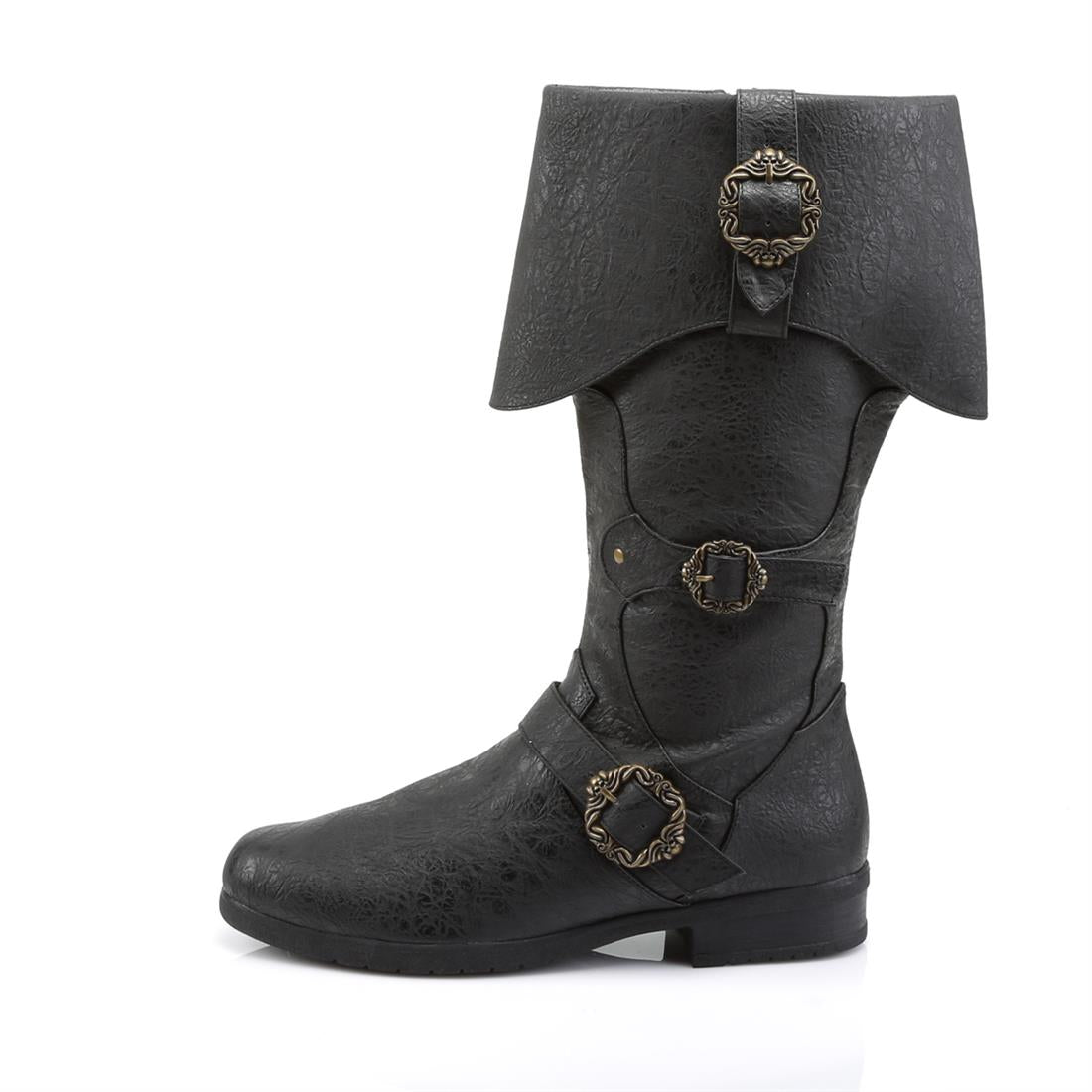 funtasma-carribean-299-piraten-knie-stiefel-mit-flachabsatz-schwarz image 3