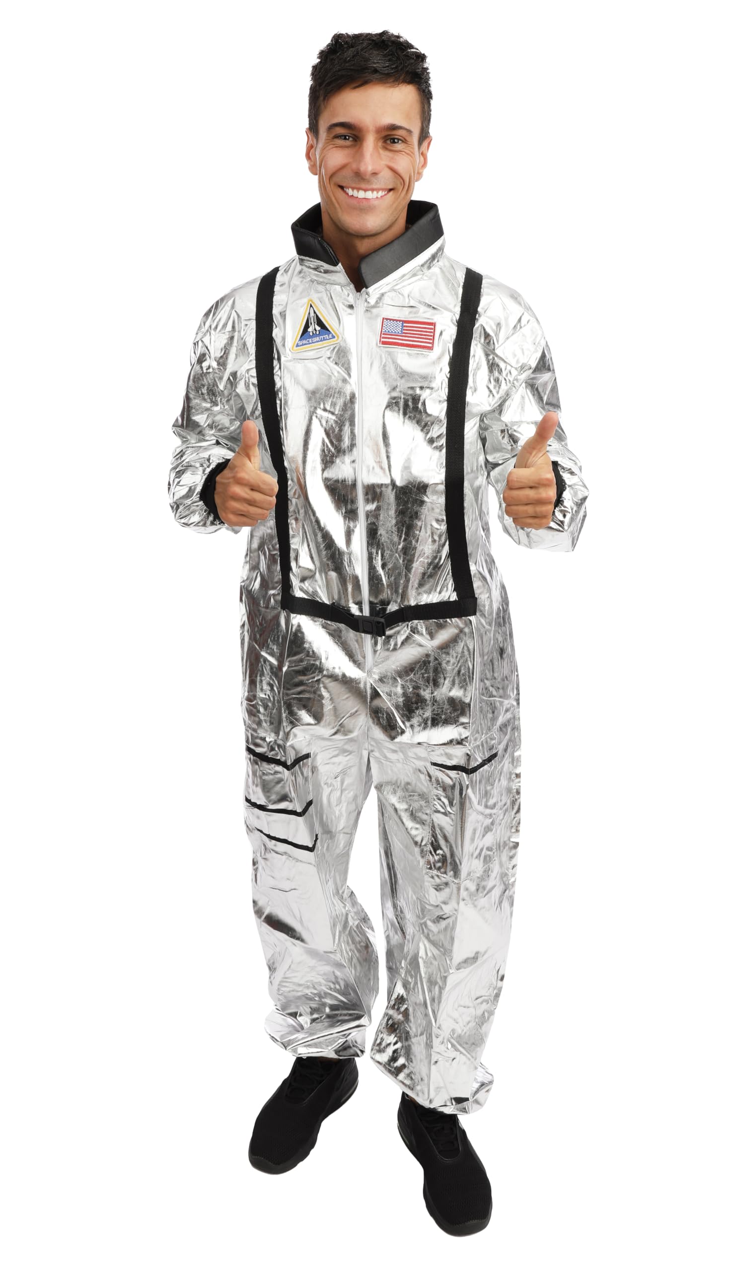 p-tit-clown-astronautenkost-m-f-r-erwachsene-polyester-grau image 8