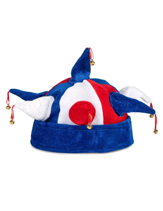 ptit-clown-narrenhut-blau-wei-rot-frankreich-fan image 1