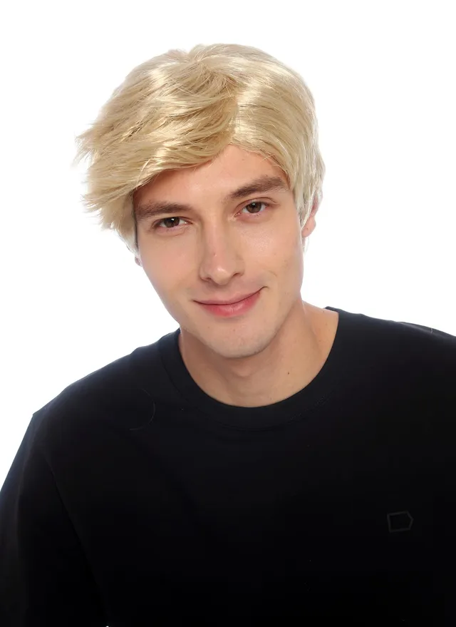 wig-me-up-92086-za83-herrenper-cke-kurz-gescheitelt-hellblond-25-cm image 1