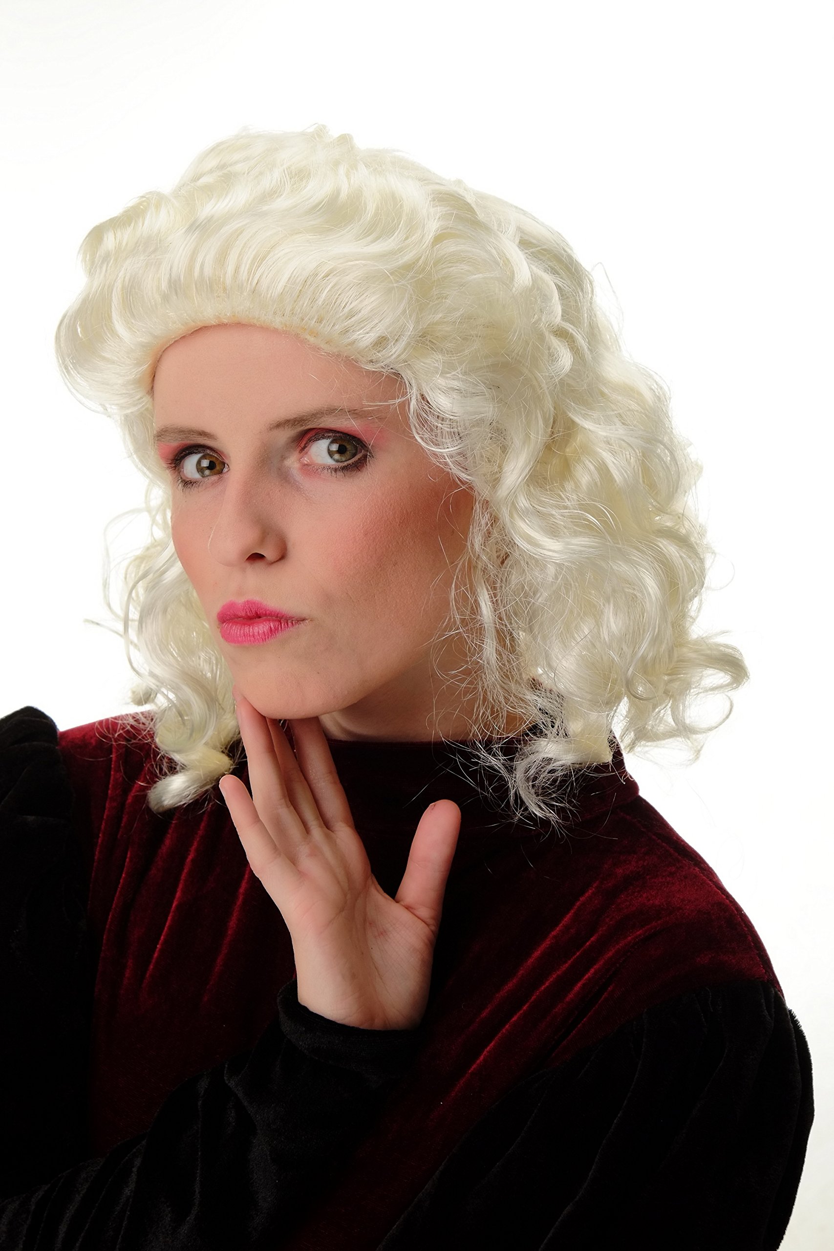 wig-me-up-pt0033-p613-damenper-cke-hellblond-35-cm-locken-tolle-southern-belle image 2