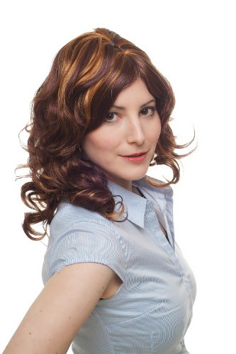 wig-me-up-6370-35-1b-2-4-damenper-cke-schulterlang-lockig-schwarz-braun-rot-mix- image 8