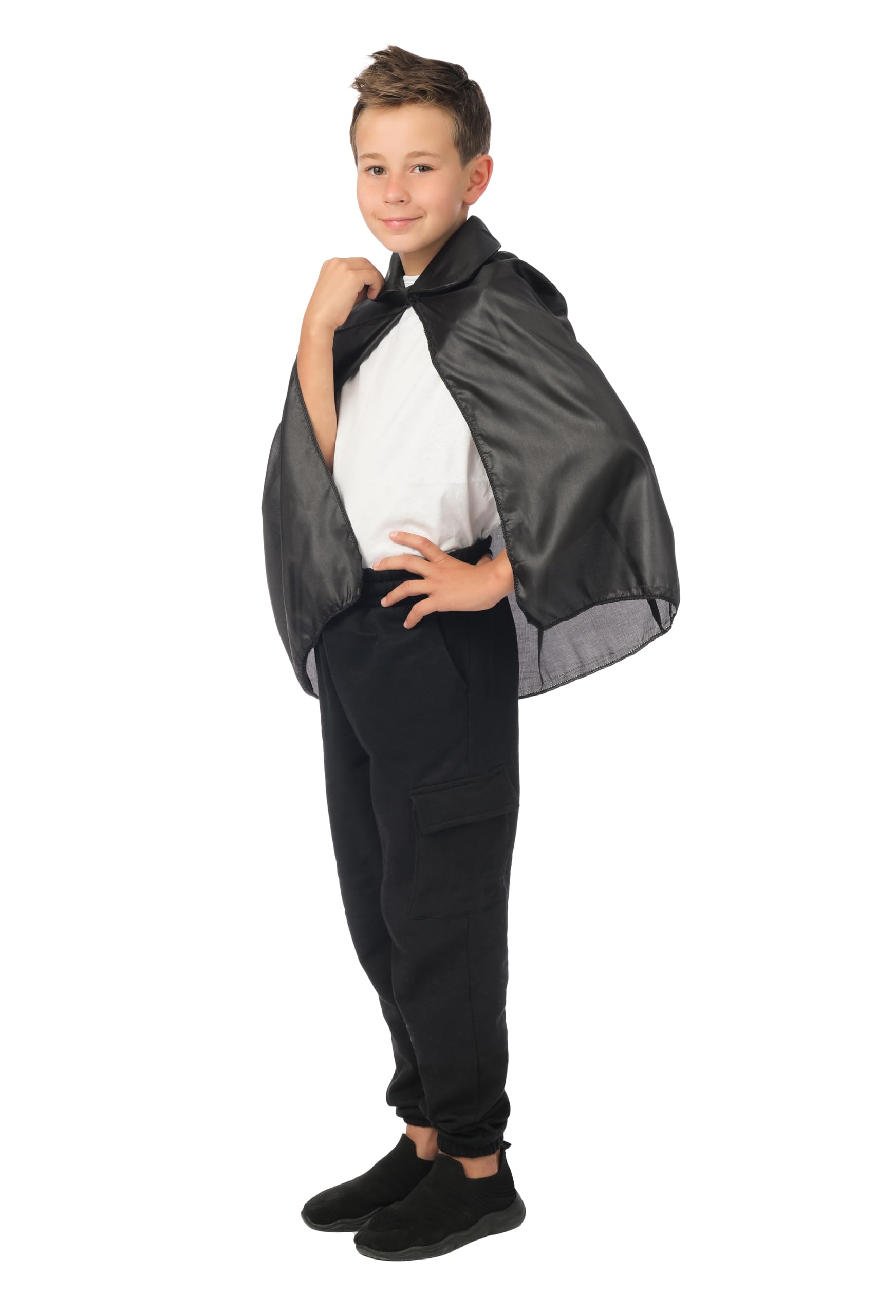 ptit-clown-16202-kinder-cape-polyester-67-cm-schwarz image 2