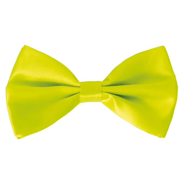 p-tit-clown-stoff-schleife-neongelb-einheitsgr-e image 1