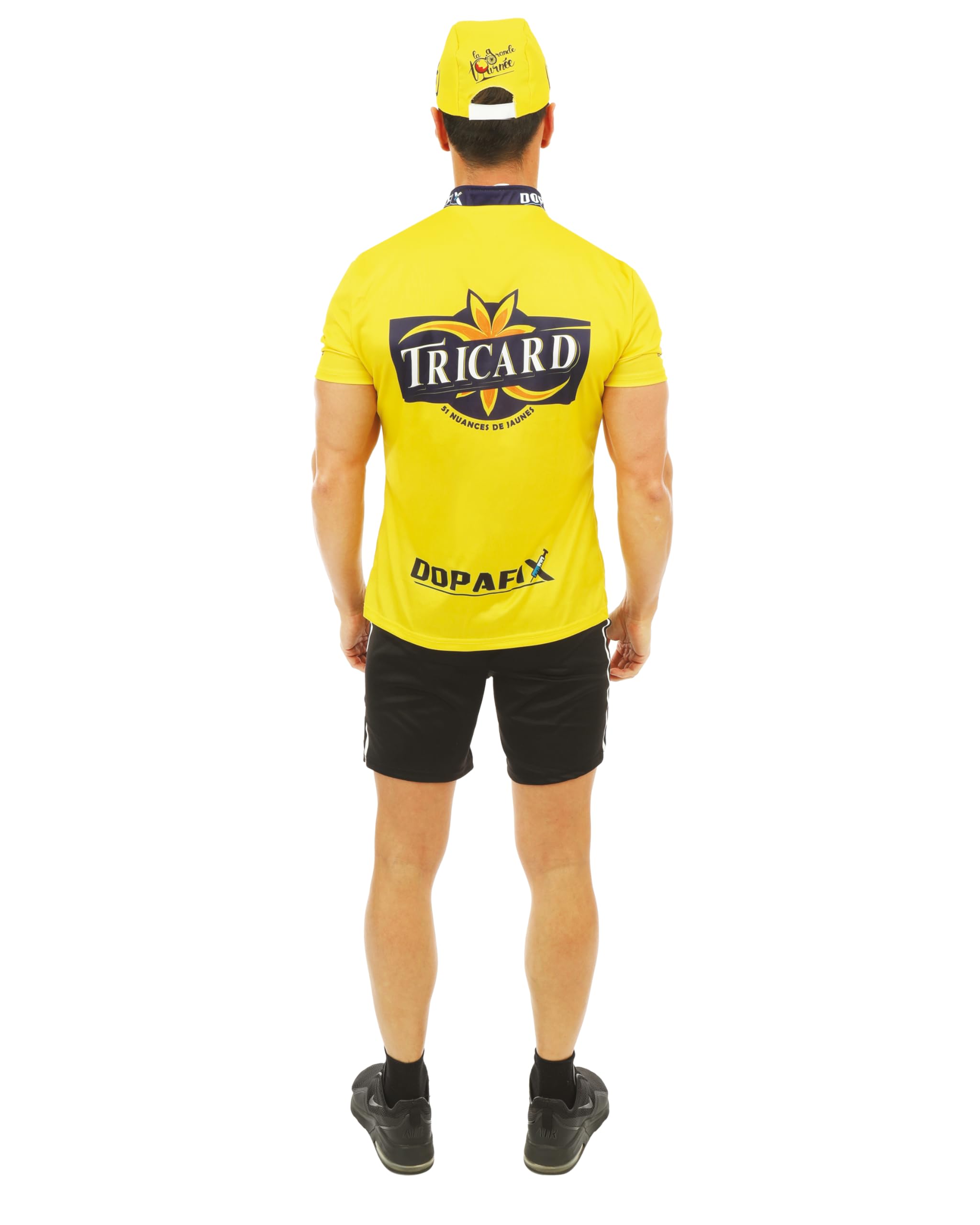 ptit-clown-radfahrer-kost-m-f-r-erwachsene-t-shirt-shorts-m-tze-polyester image 7