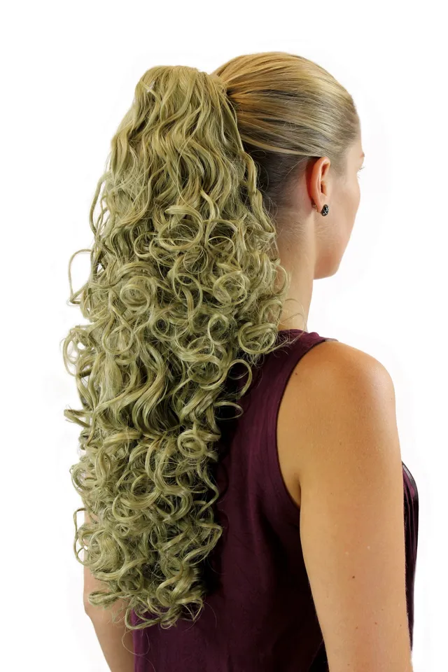 wig-me-up-jl-4026-24-haarteil-zopf-blond-lockig-55-cm-mit-butterfly-klammer image 1