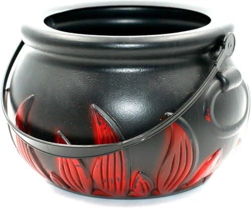 ptit-clown-14206-hexenkessel-mit-flammeneffekt-17-cm-schwarz-kunststoff image 5