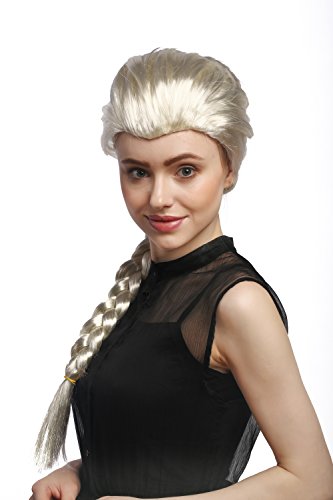wig-me-up-xr-009-p613-prinzessin-per-cke-hellblond-langer-zopf-ca-70-cm image 7