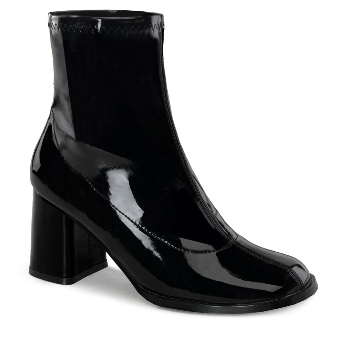funtasma-gogo-150-gogo-stiefelette-schwarz-ankle-boots-mit-7-6-cm-blockabsatz-au image 1