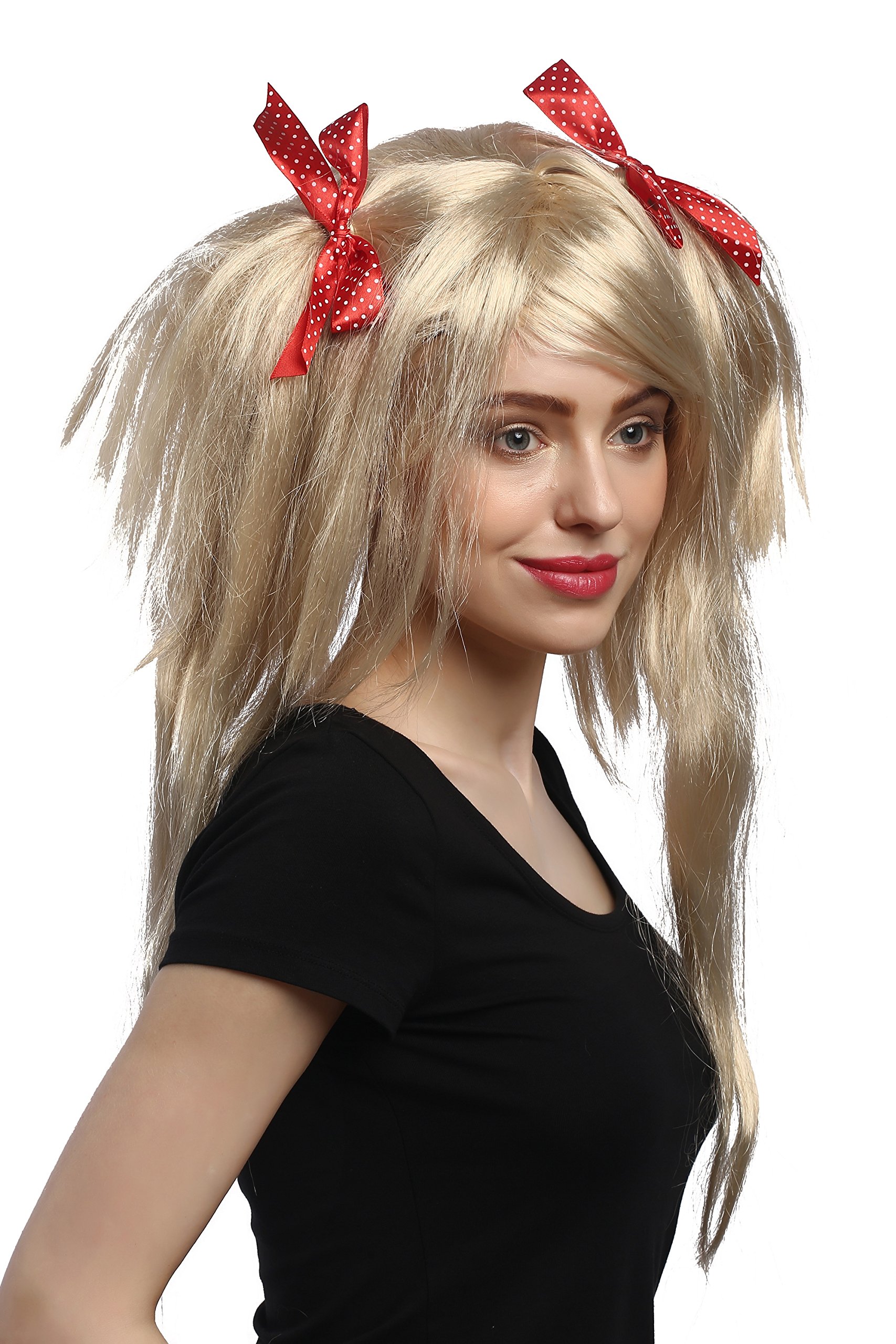 wig-me-up-91063-za83-damenper-cke-gothic-lolita-blond-mit-z-pfen-und-roten-schle image 4