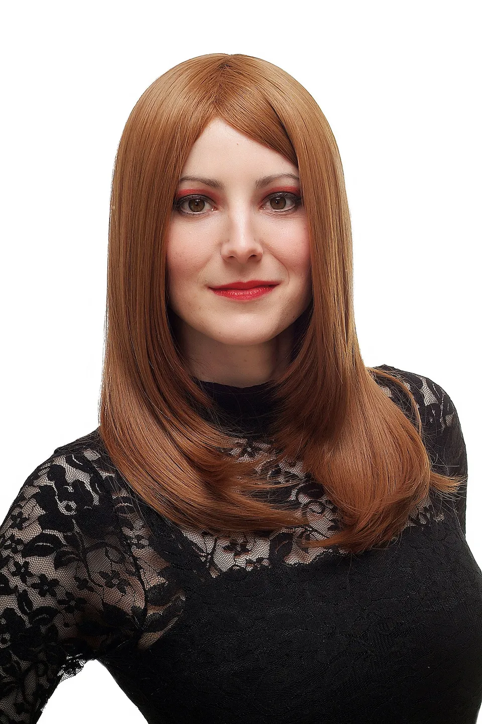 wig-me-up-sa025-30-27-damenper-cke-lang-glatt-mit-mittelscheitel-dunkelblond-rot image 1