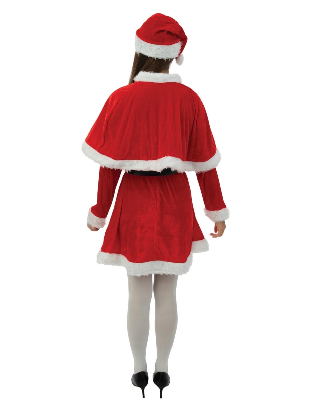 ptit-clown-miss-santa-weihnachtsmannkost-m-damen-kleid-s-m-rot image 3