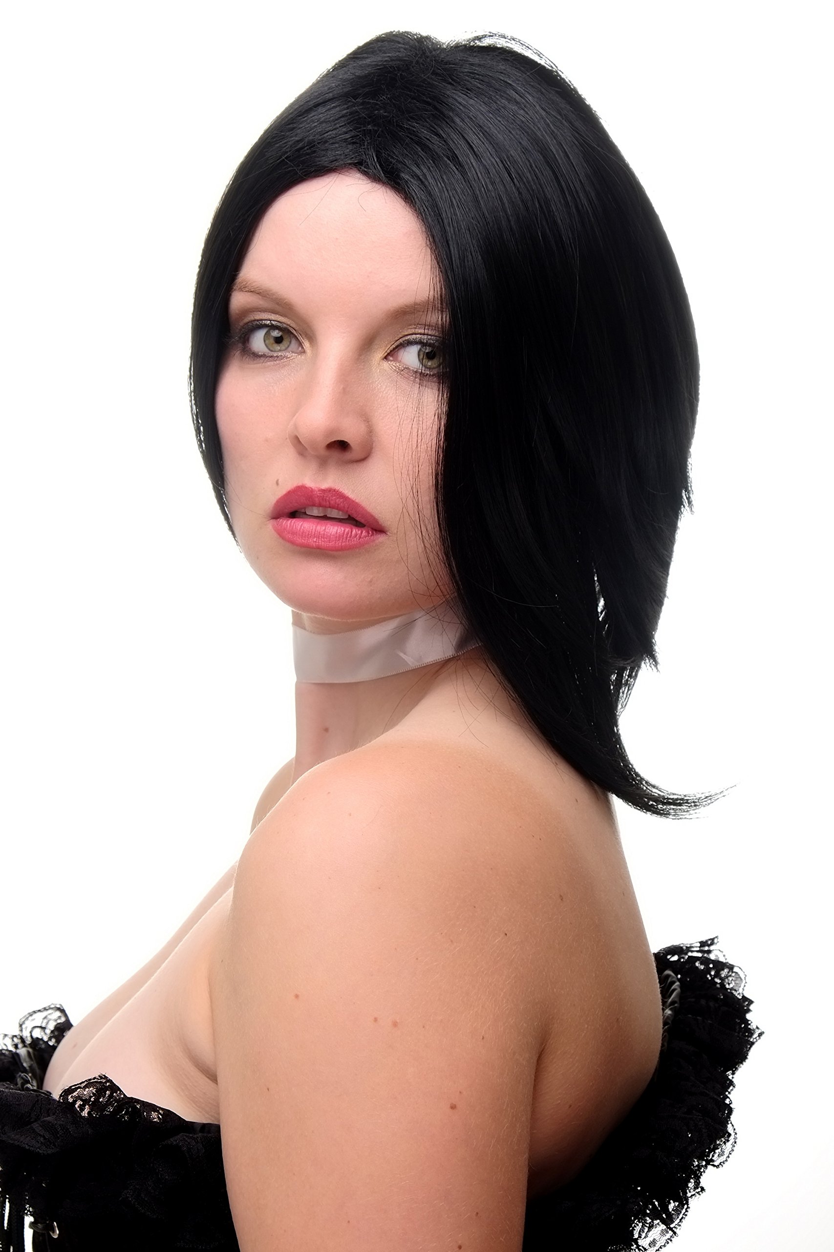 wig-me-up-gf-w2202-1-damenper-cke-kurz-bob-asymmetrisch-schwarz-35-cm image 2