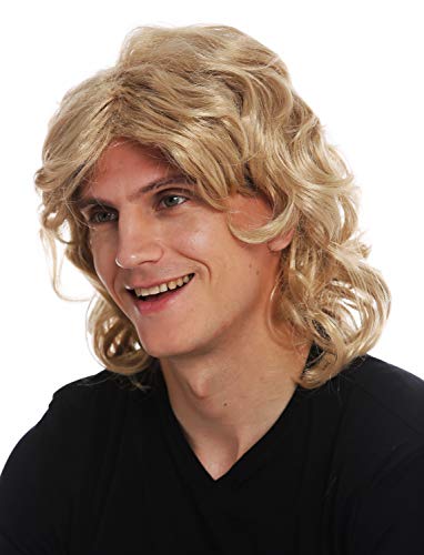 wig-me-up-f26722-za82a-herren-per-cke-lang-gewellt-karamellblond-mit-mittelschei image 8