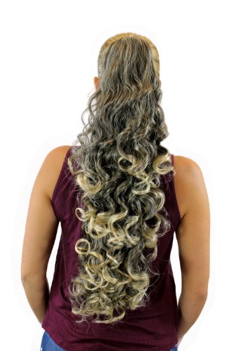 wig-me-up-jl-3112-haarteil-zopf-lockig-65-cm-butterfly-klammer-braun-blond-mix-8 image 5