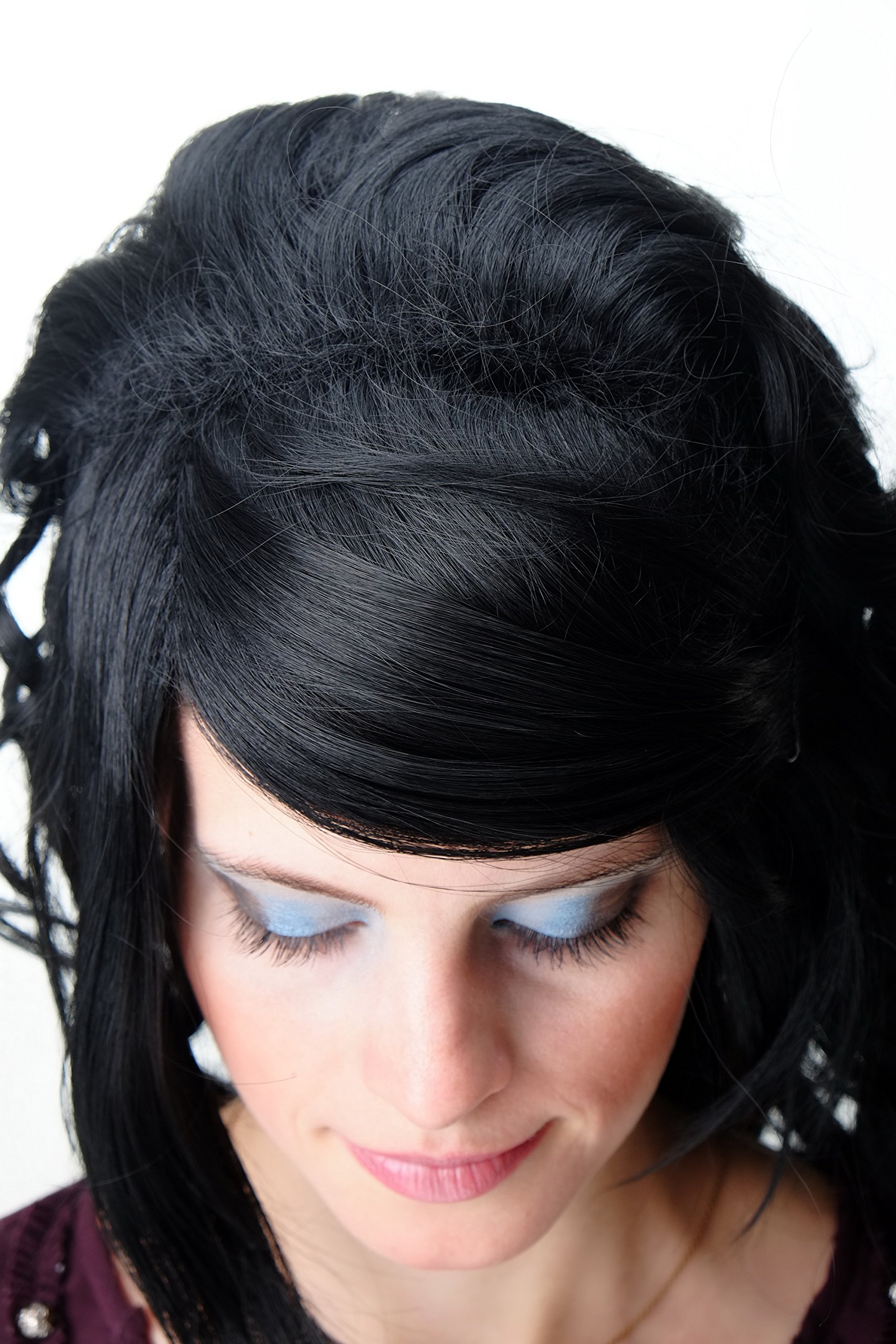 wig-me-up-f2558-1-damenper-cke-sehr-lang-schwarz-mit-locken image 5