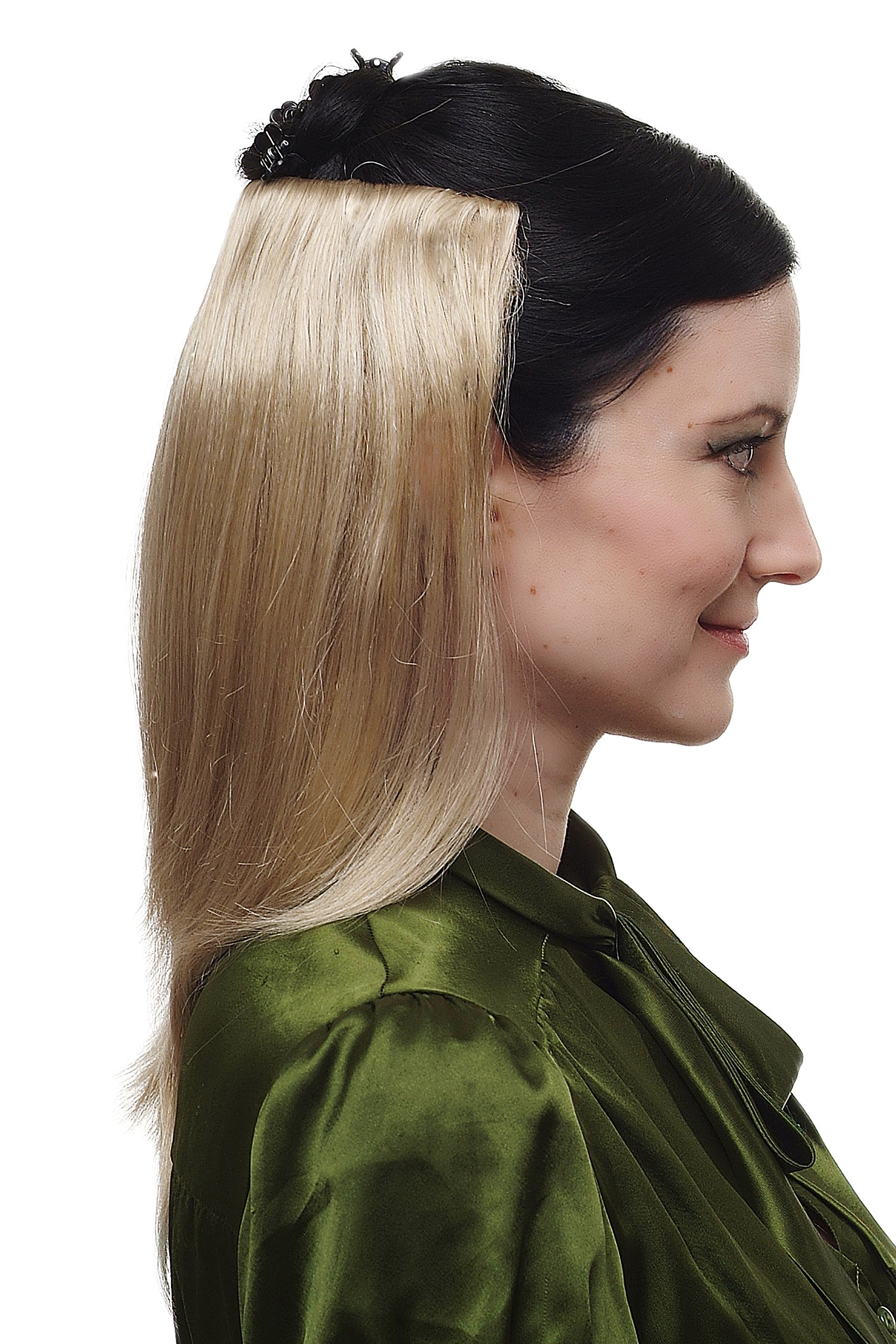 wig-me-up-n535-a-22-clip-in-halbper-cke-35-cm-aschblond image 2