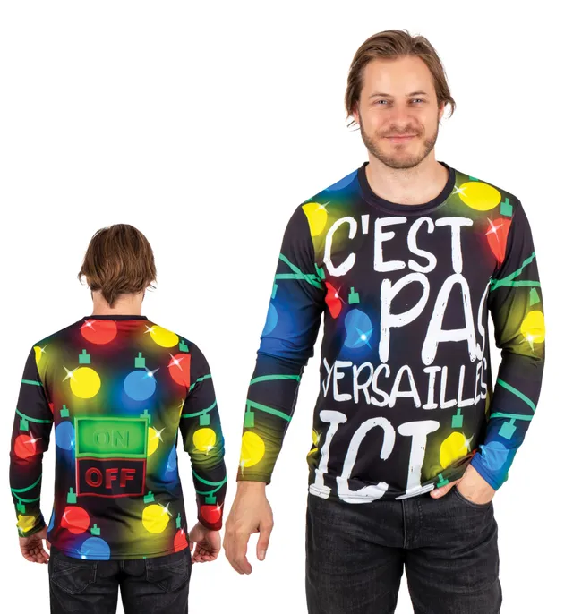 p-tit-clown-weihnachts-t-shirt-c-est-pas-versailles-ici-f-r-erwachsene image 1