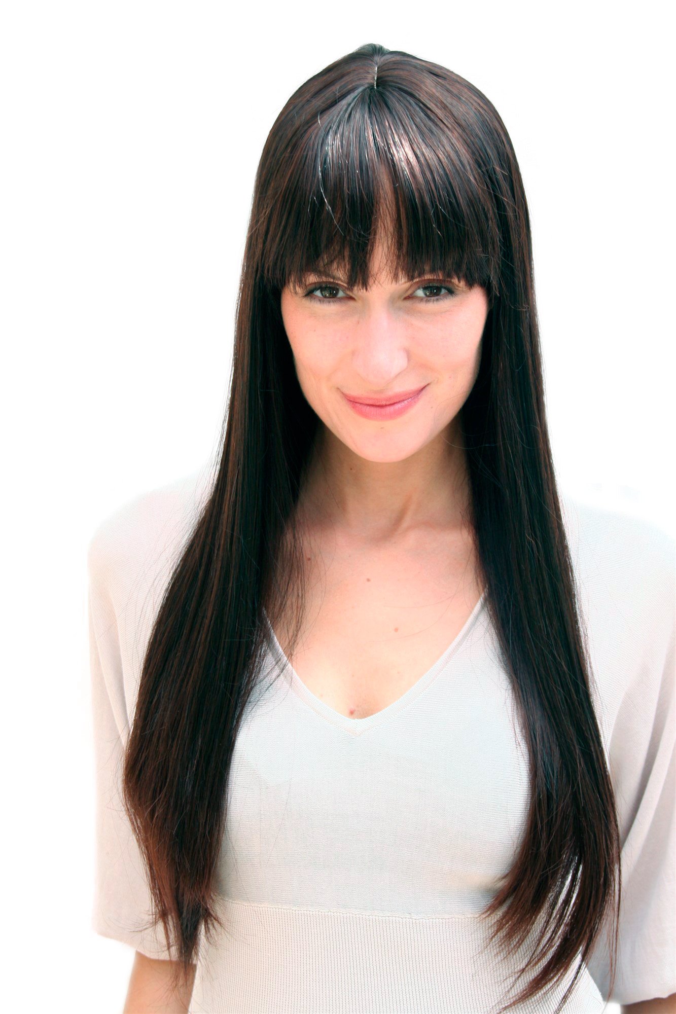 wig-me-up-3113-2t33-per-cke-damen-lang-braun-glatt-pony-65-cm image 1