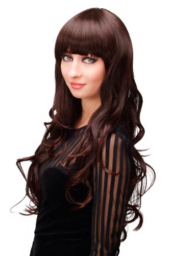 wig-me-up-h9101-damenper-cke-lang-gewellt-65-cm-mahagoni-braun-2t33-mit-pony image 7