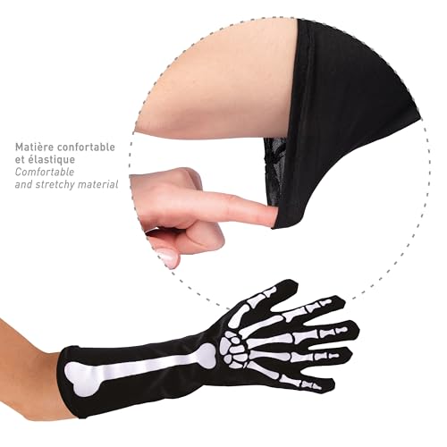 p-tit-clown-skeletthandschuhe-schwarz-37-cm-einheitsgr-e-erwachsene image 7