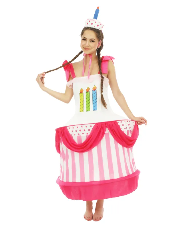 p-tit-clown-kost-m-geburtstagstorte-erwachsene-overall-mit-kerzenhut-mehrfarbig image 1