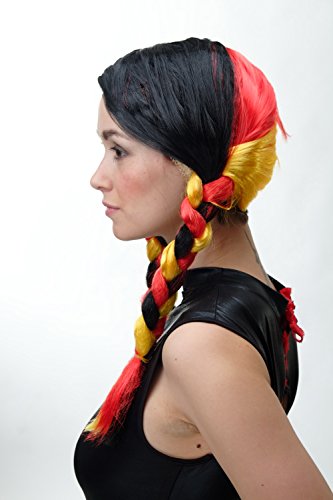 wig-me-up-xr-014-damen-fanper-cke-deutschland-z-pfe-schwarz-rot-gold-55-cm image 5