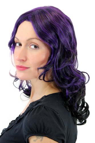 wig-me-up-gfw1039-g4-damenper-cke-schwarz-lila-mittelscheitel-locken image 6