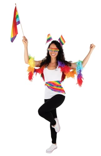 ptit-clown-regenbogen-flagge-30-x-40-cm-deko-fahne image 7