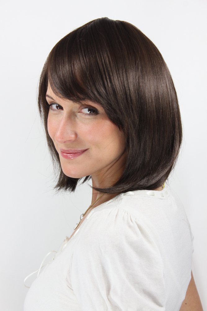 wig-me-up-1215-4-5-bob-per-cke-braun-kurz-glatt-mit-scheitel image 3